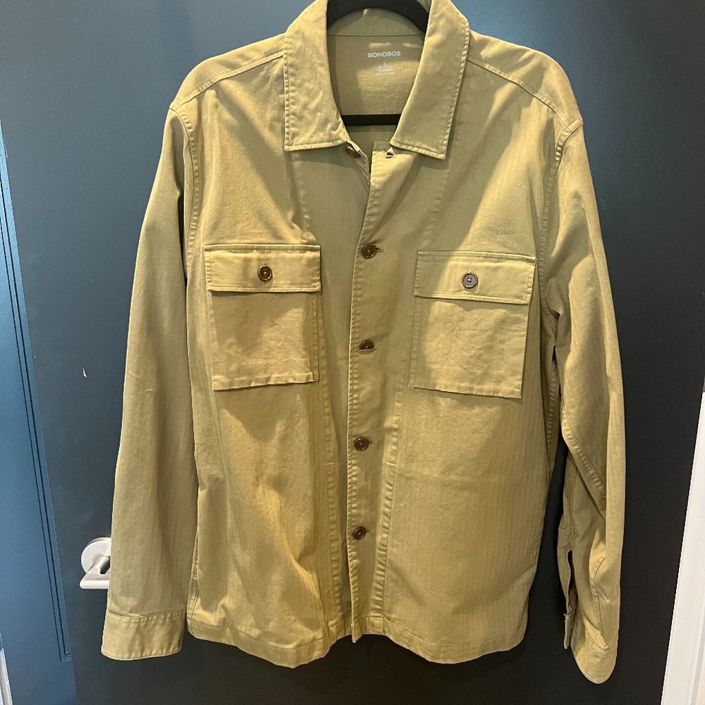 NWOT Bonobos Field Jacket in Olive Size Large